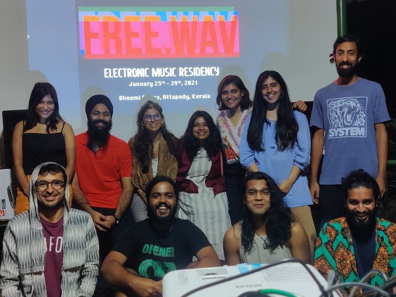 Free.wav: Nithin Shams & flux vortex's Electronic Music Residency ...